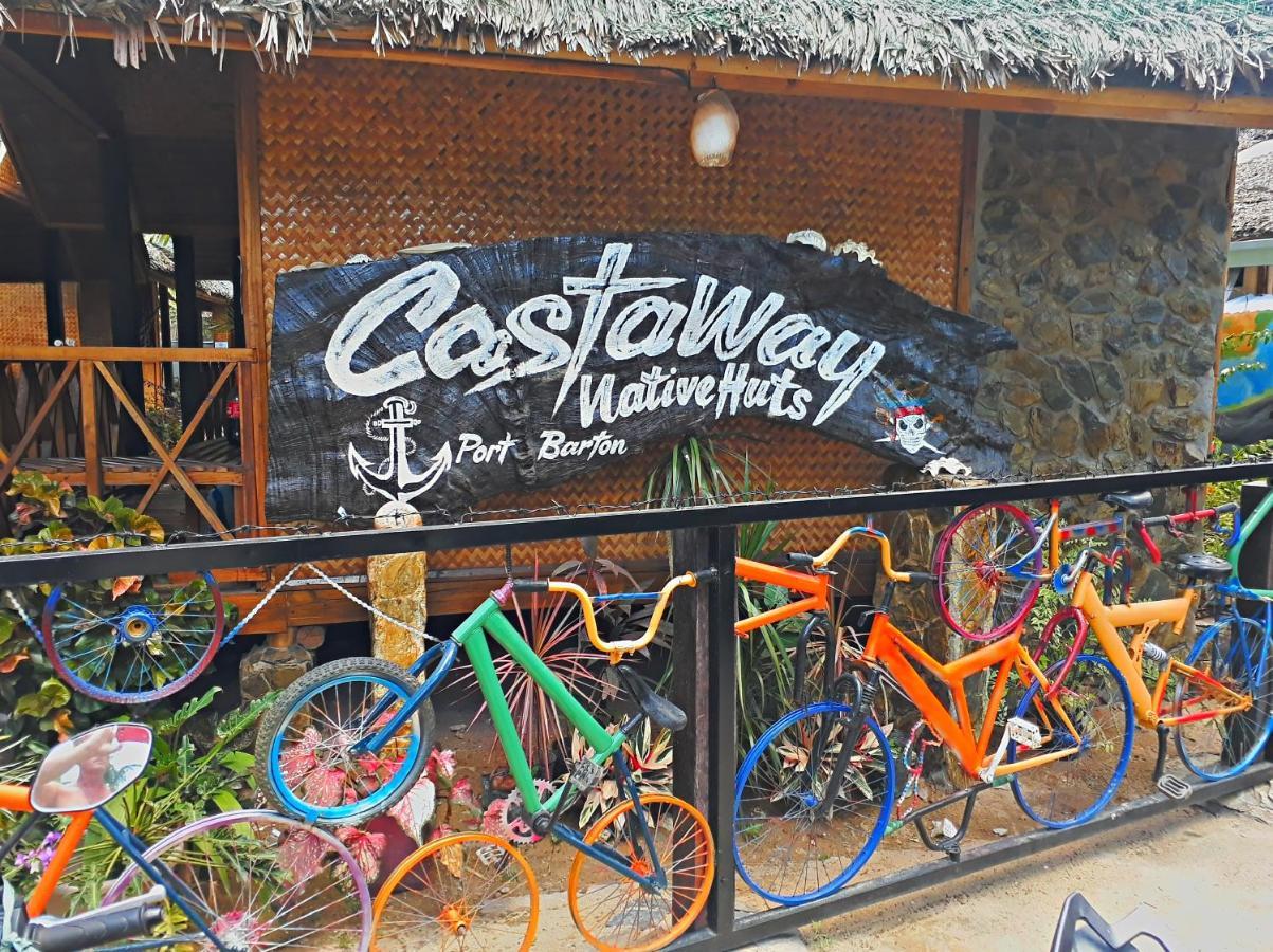 Castaway Native Huts San Vicente (Palawan) Exterior foto